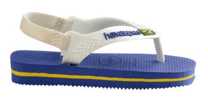 Imagem de Chinelo Sandália Infantil Havaianas Baby Brasil Logo Confortável