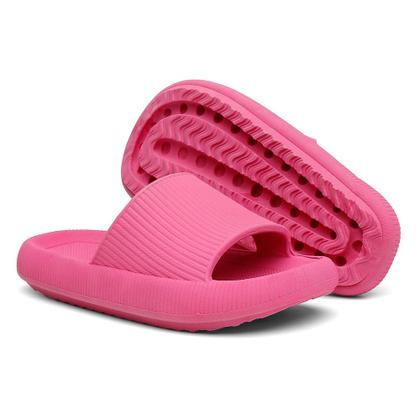 Imagem de Chinelo Sandália Nuvem Feminino Masculino Macio Confortável Casual Básica Moda Verão