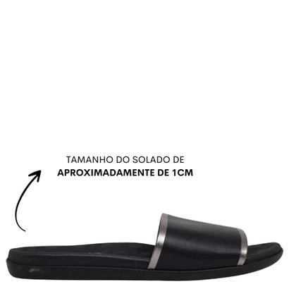 Imagem de Chinelo Sandália Slide Beira Rio Conforto Glitter 8360.353