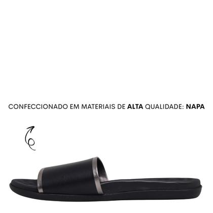 Imagem de Chinelo Sandália Slide Beira Rio Conforto Glitter 8360.353