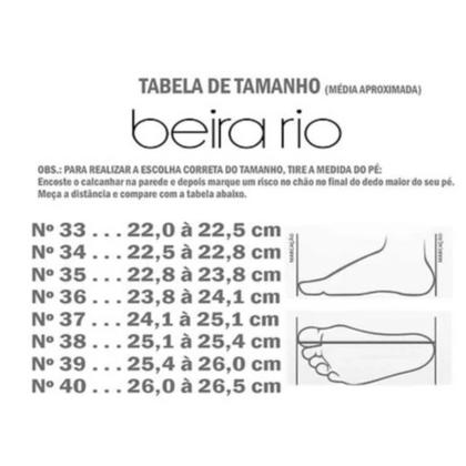 Imagem de Chinelo sandália Slide Glitter Beira Rio Conforto ORIGINAL