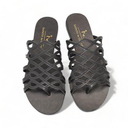 Imagem de Chinelo Sapato da Corte Flat Huarache