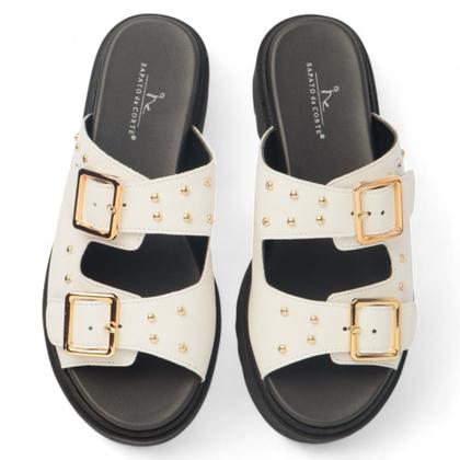 Imagem de Chinelo Sapato da Corte Tratorado Fivela