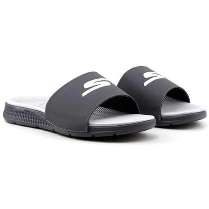 Imagem de Chinelo Skechers Go Consistent Masculino - Cinza