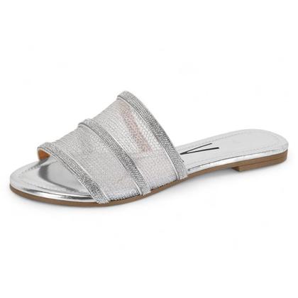 Imagem de Chinelo Slide Casual Feminino Da Vizzano Metal