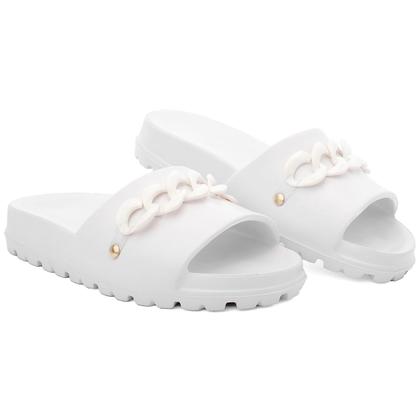 Imagem de Chinelo Slide com corrente Nuvem Leve Macio Confortável 100% em EVA