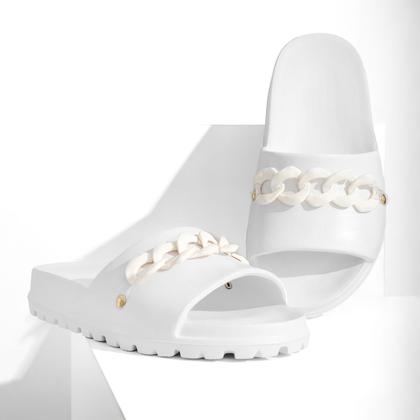 Imagem de Chinelo Slide com corrente Nuvem Leve Macio Confortável 100% em EVA