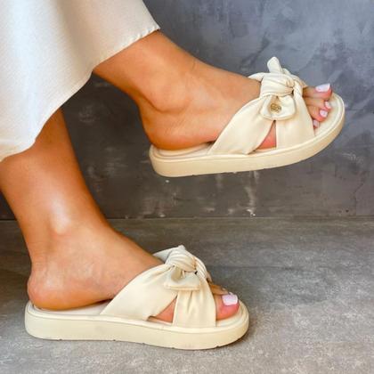 Imagem de Chinelo Slide Feminino Modare Ortopédico Laço Conforto 7208.101.29516