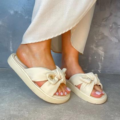 Imagem de Chinelo Slide Feminino Modare Ortopédico Laço Conforto 7208.101.29516