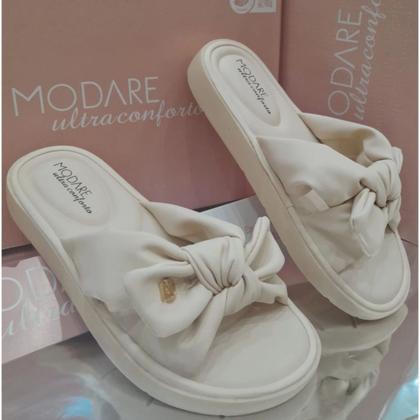Imagem de Chinelo Slide Feminino Modare Ortopédico Laço Conforto 7208.101.29516