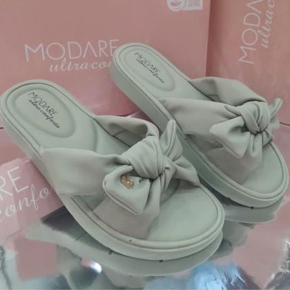 Imagem de Chinelo Slide Feminino Modare Ortopédico Laço Conforto 7208.101.29516