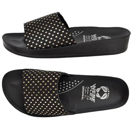 Imagem de Chinelo Slide Feminino Ortopédico Dia a Dia Conforto Casual