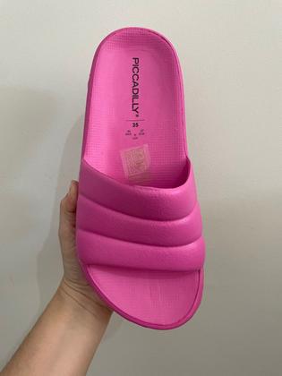 Imagem de Chinelo Slide Feminino Piccadilly Marshmallow Novas Cores
