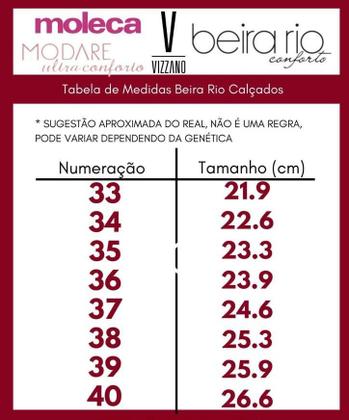 Imagem de Chinelo Slide Feminino Rasteira Beira Rio Napa Original Ultra Conforto Ortopedico Casual