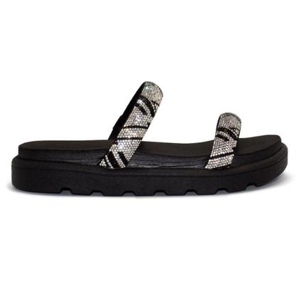 Imagem de Chinelo slide feminino vizzano strass 6459.110