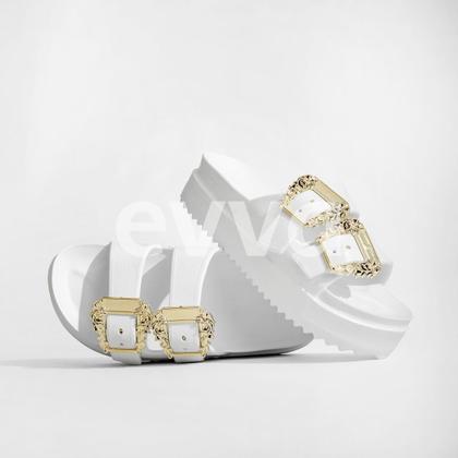 Imagem de Chinelo Slide  Leve Macio Confortável 100 em EVA com detalhe em fivela