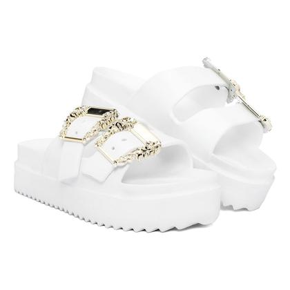 Imagem de Chinelo Slide  Leve Macio Confortável 100 em EVA com detalhe em fivela