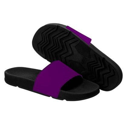 Imagem de Chinelo Slide Liso Unissex Confortável Leve Basico