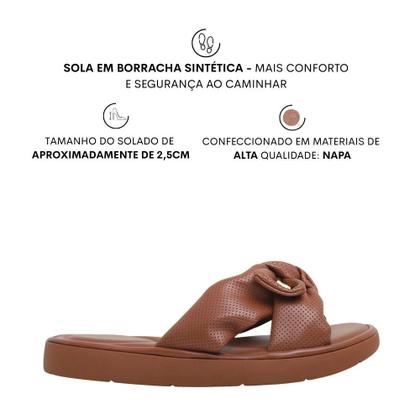Imagem de Chinelo Slide Modare Ultraconforto Ortopedico Laço 7208.101
