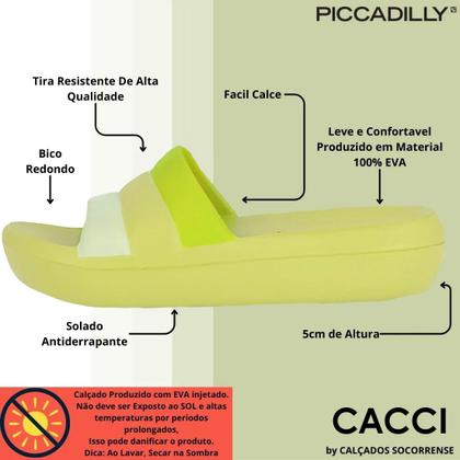 Imagem de Chinelo Slide Nuvem UltraConforto Piccadilly Marshmallow