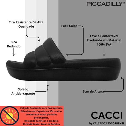 Imagem de Chinelo Slide Nuvem UltraConforto Piccadilly Marshmallow