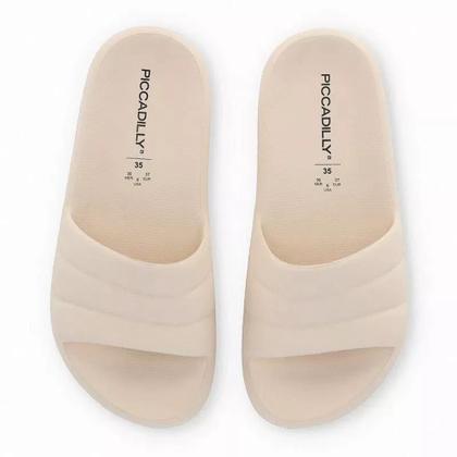 Imagem de Chinelo Slide Piccadilly Marsh Mallow C222001 fun Slip On