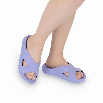 Imagem de Chinelo Slide Piccadilly Marshmallow Tiras Cruzadas 228001