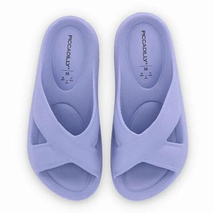 Imagem de Chinelo Slide Piccadilly Marshmallow Tiras Cruzadas 228001