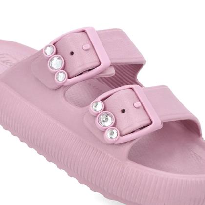 Imagem de Chinelo Slide Poofy Plataforma EVA Rosa Ballet Usaflex AL4401