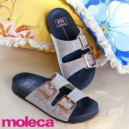 Imagem de Chinelo Slide Tamanco Papete   Moleca Fivelas 5436401 