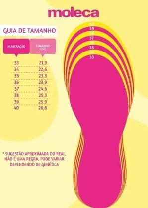 Imagem de Chinelo Slide Tamanco Papete   Moleca Fivelas 5436401 