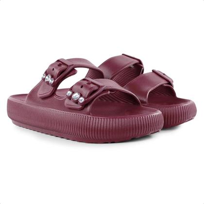 Imagem de Chinelo Slide Usaflex Poofy Plataforma Feminino