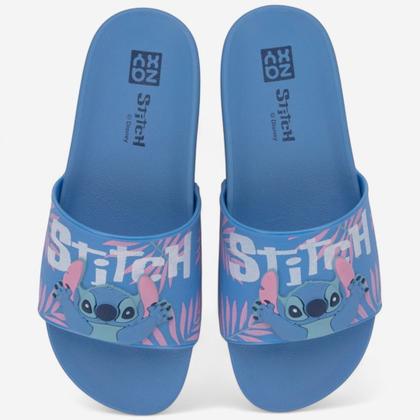 Imagem de Chinelo Slide Zaxy Disney Stitch Azul
