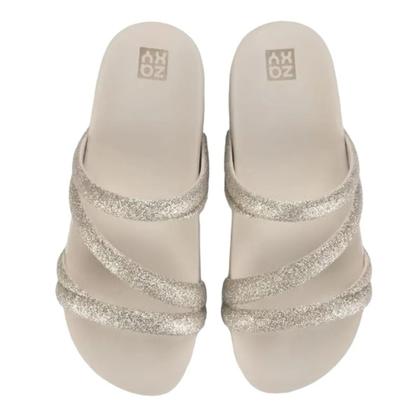 Imagem de Chinelo Slide Zaxy Glitter Feminino 18956