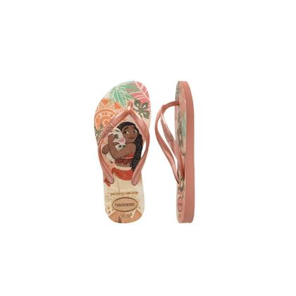 Imagem de Chinelo Slim Glitter Princesa Moana Havaianas 021076