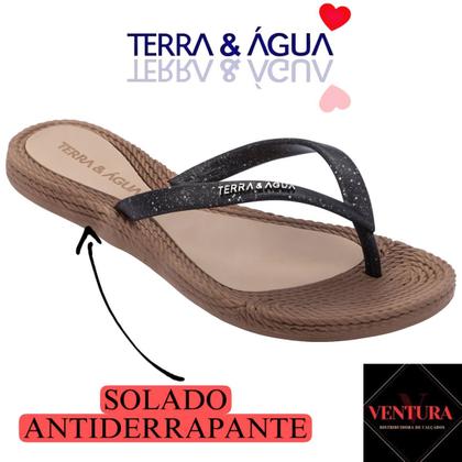 Imagem de Chinelo terra e água original confortável leve macio