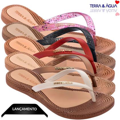 Imagem de Chinelo terra e água original confortável leve macio