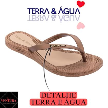 Imagem de Chinelo terra e água original confortável leve macio