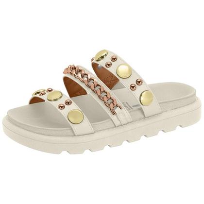 Imagem de Chinelo Tratorado Branco Off Summer Bronze Vizzano 6510.102