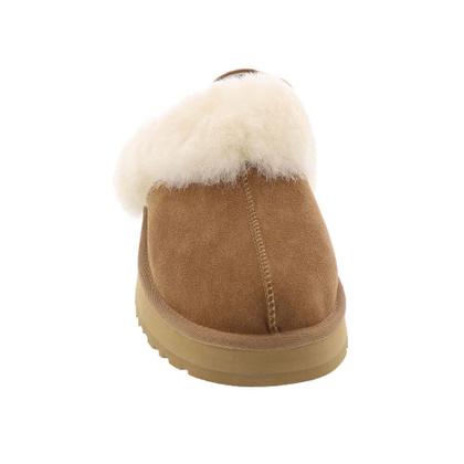 Imagem de Chinelo UGG Funkette Infantil Unissex - Marrom - Tamanho 8