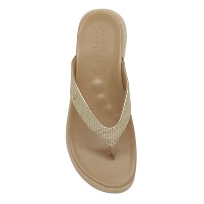 Imagem de Chinelo Usaflex Couro Macio Conforto MA0901