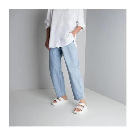 Imagem de Chinelo Usaflex Slide Plataforma Poofy Eva Fivela Brilho