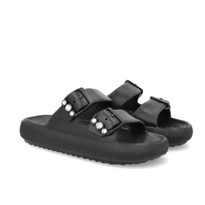 Imagem de Chinelo Usaflex Slide Plataforma Poofy Eva Fivela Brilho