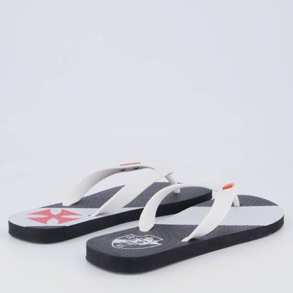 Imagem de Chinelo Vasco Camisa I 24 Branco e Preto