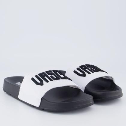 Imagem de Chinelo Vasco Slide Preto e Branco