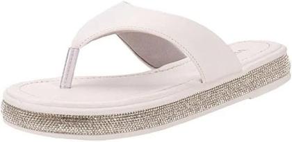 Imagem de Chinelo Via Marte Branco Com Brilhos 114-014-01