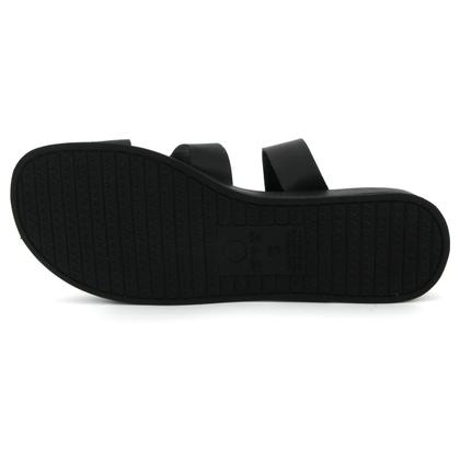 Imagem de Chinelo Via Uno 80304 Papete Flatform Metalizada Casual Feminino