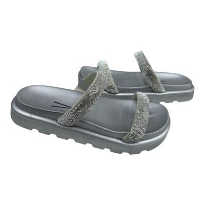 Imagem de Chinelo Vizzano 6459.110 Salto Flatform Baixo Papete Leve Feminino