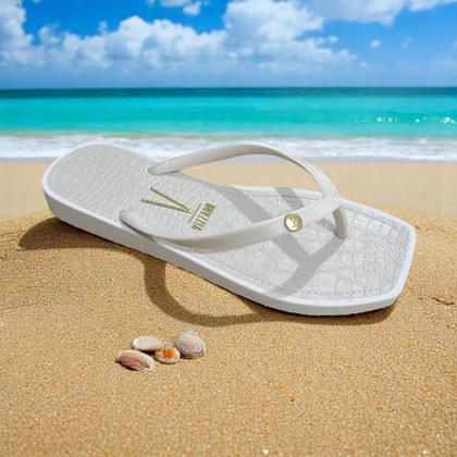 Imagem de chinelo vizzano feminino bico quadrado c/pingente