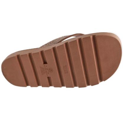 Imagem de Chinelo Vizzano Flat Strass Feminino - Nude